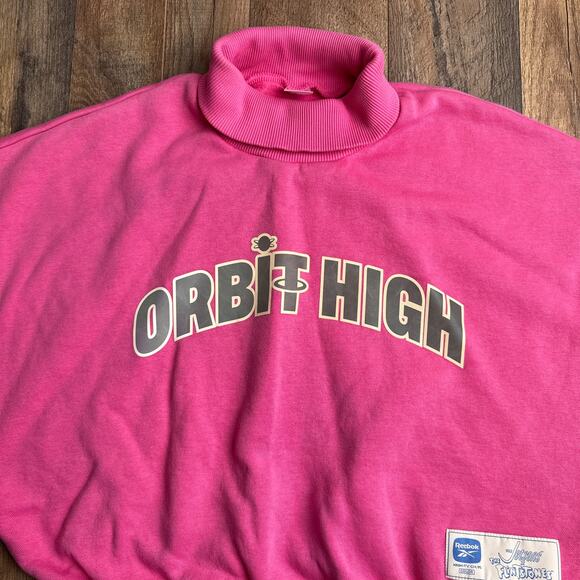Reebok‎ x The Jetsons x The Flintstones Orbit High Sweatshirt Women's Small 6287 - Picture 6 of 16